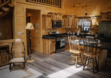 Shawnee wood trim kitchen